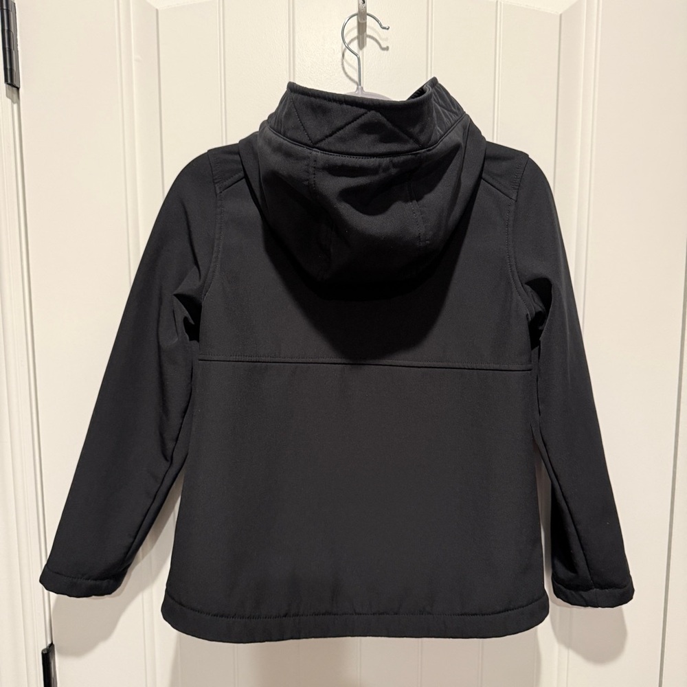 MICHAEL Michael Kors Girl Black Coat with Fur Lining - Picture 8 of 14
